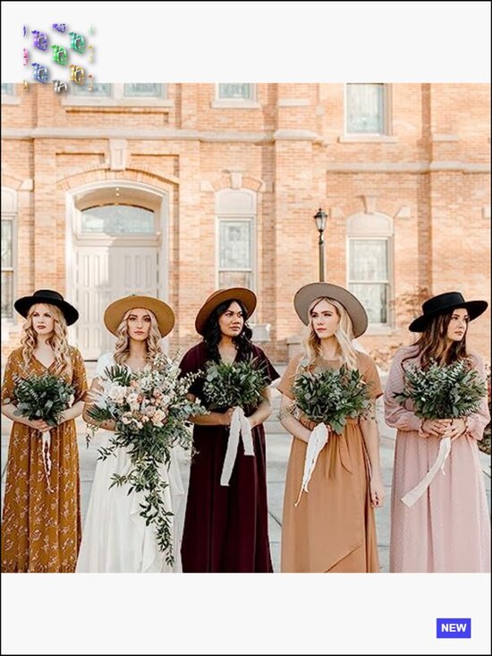Wide Brim Fedora Hat Classic Vintage Dress Up Church Jazz Cap 56-58cm main image 7